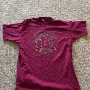 Fruit of the Loom Burgundy Short Sleeve Tee